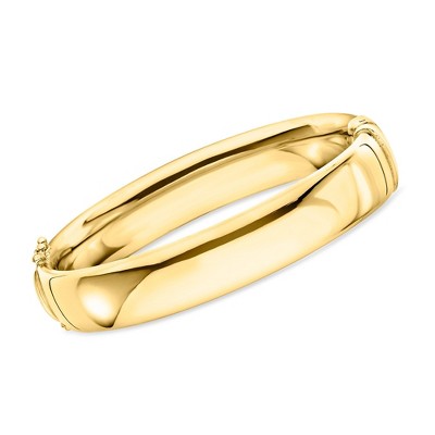 Ross-Simons 18kt Gold Over Sterling Bangle Bracelet