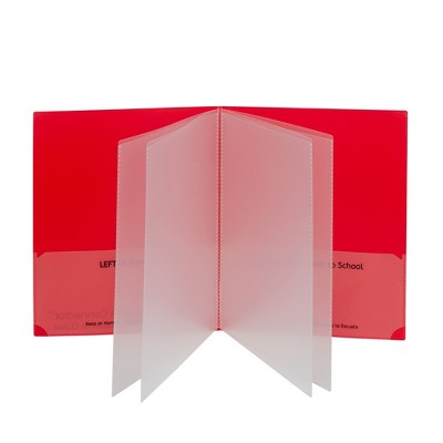 C-Line Classroom Connector Multi-Pocket Folders, Box of 15