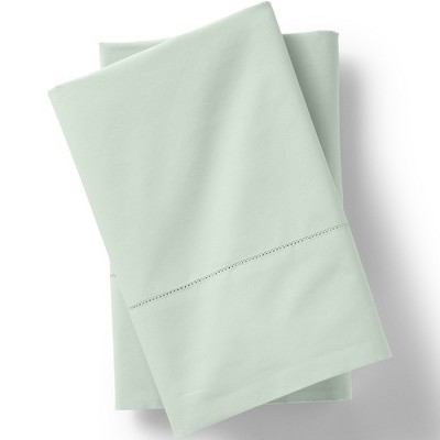 Lands' End 300 Thread Count Cotton Percale Pillowcases