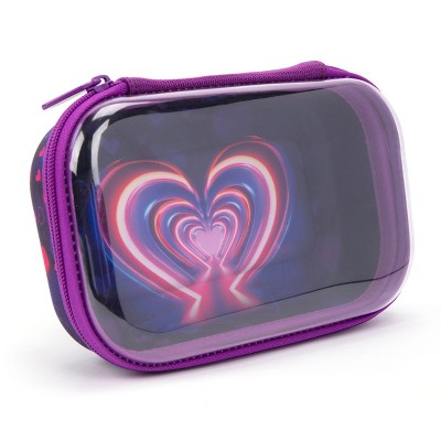 ZIPIT Clear Top Pencil Case, Pencil Box for Girls