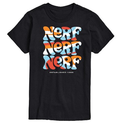 Men's - NERF - Nerf Retro Stacked Short Sleeve Graphic T-Shirt