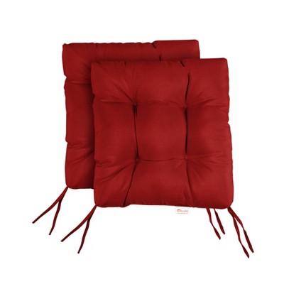 2pc Canvas Tufted Outdoor Bench Cushion Set - Sorra Home