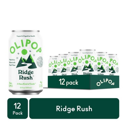OLIPOP Ridge Rush Soda - 12ct/12 fl oz Cans