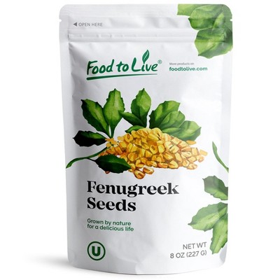 Fenugreek Seeds - by Food To Live
