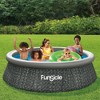 Funsicle QuickSet Round Inflatable Ring Top Outdoor Above Ground Swimming Pool Set with Pump and Cartridge Filter - 2 of 4