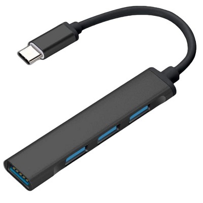 USB-C Type C to USB 3.0 4 Port Hub Splitter