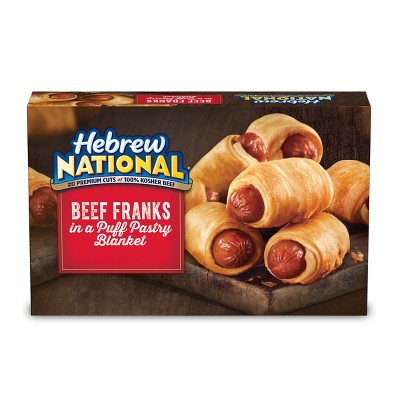 Hebrew National Frozen Beef Franks in a Blanket - 18.4oz/32ct