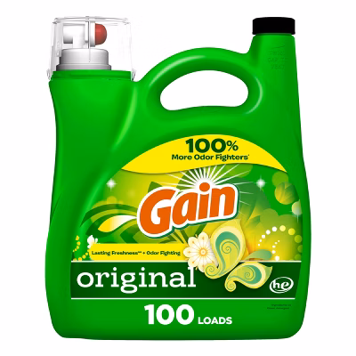 Gain Laundry Detergent Original HE Liquid Laundry Soap