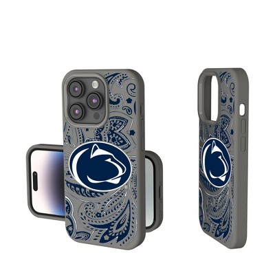 Keyscaper NCAA Big Ten Universities Paisley Soft Touch Cell Phone Case for Apple iPhone