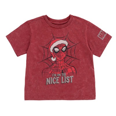 Marvel Christmas Halloween July 4th Matching Family T-Shirt Little Kid to Big Kid