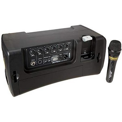 DJTECH 50W ABS BATTERY PORT PA IPOD MIC IVISA50LIGHT