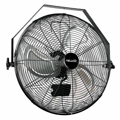 Newair 18" High Velocity Wall Mounted Fan with Sealed Motor Housing and Ball Bearing Motor