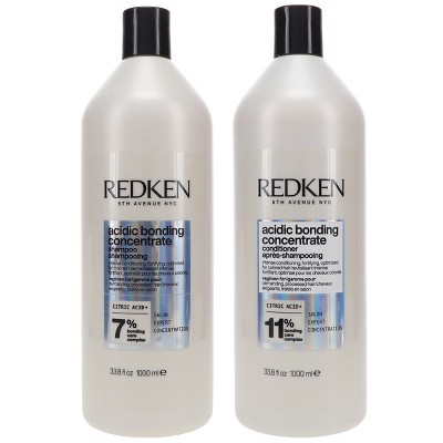 Redken Acidic Bonding Concentrate Shampoo 33.8 oz & Acidic Bonding Concentrate Conditioner 33.8 oz Combo Pack