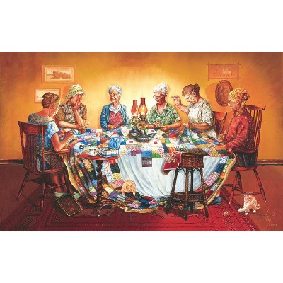Sunsout A Quilting Party 550 pc Jigsaw Puzzle 25269