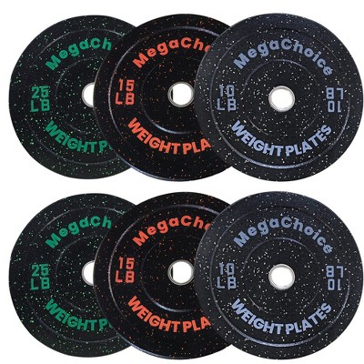 2 inch Rubber Weight Plate For Lifting Home Gym