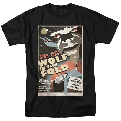Star Trek Tos Episode 43 Adult T-Shirt Black