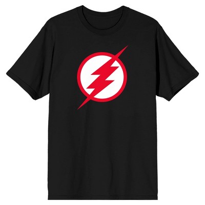 Flash TV Show Logo Men's Black T-shirt
