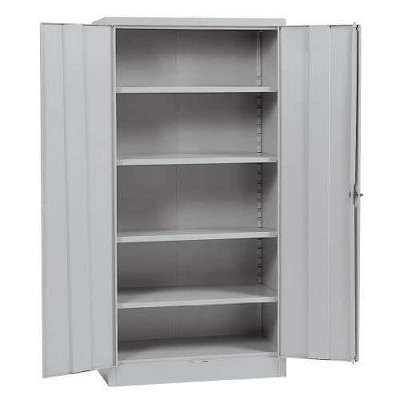 Edsal 36"Wx18"Dx72"H Steel Freestanding Cabinet Gray