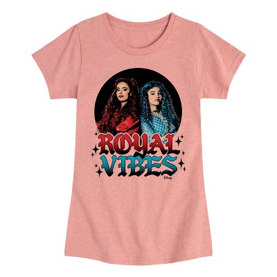 Girls' - Disney - Red and Chloe Royal Vibes Fitted Short Sleeve Graphic T-Shirt