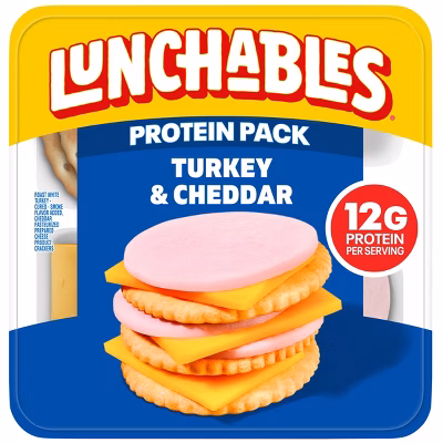 Lunchables Turkey & Cheddar Cheese with Crackers - 3.2oz