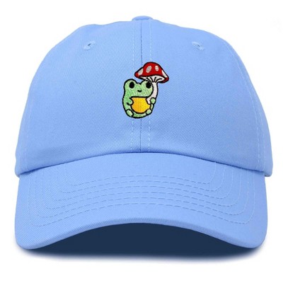Dalix Mushroom Frog Unicorn Embroidered Cotton Dad Hat Baseball Cap Adjustable Mens Womens
