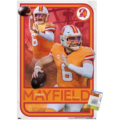 Trends International NFL Tampa Bay Buccaneers - Baker Mayfield 24 Unframed Wall Poster Prints