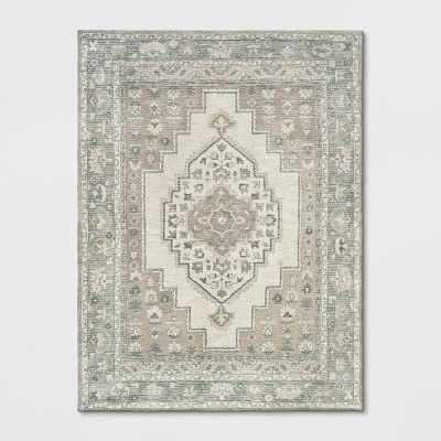 Wool Tufted Geometric Persian Area Rug - Threshold™