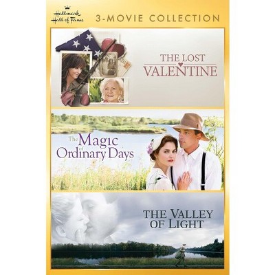 Hallmark Hall of Fame 3-Movie Collection: The Lost Valentine / The Magic of Ordinary Days / The Valley of Light (DVD)