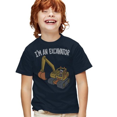Boys' Short Sleeve Blippi I'm An Excavator T-Shirt