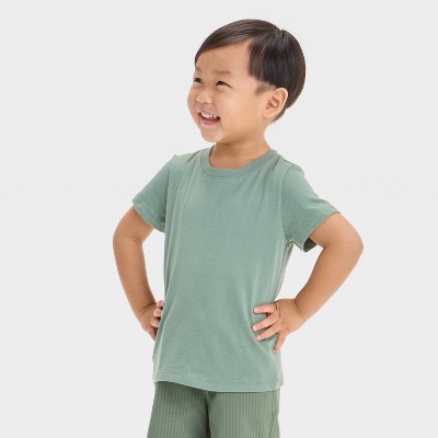 Toddler Boys' Short Sleeve Knit Solid T-Shirt - Cat & Jack™