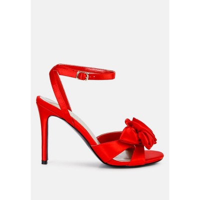 Chaumet Rose Bow Embellished Sandals Women