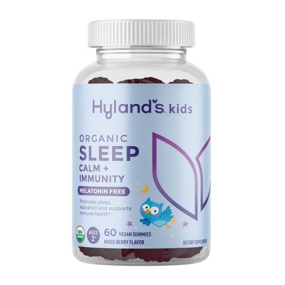 Hyland's Naturals Kids' Organic Sleep Calm + Immunity Melatonin-Free Gummies - 60ct
