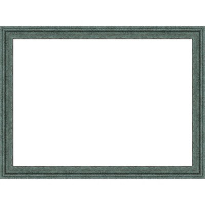 Amanti Art Upcycled Brown Grey Framed Dry Erase Magnetic Board