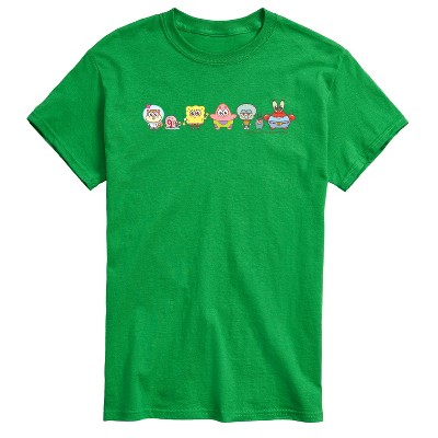 Men's - Spongebob Squarepants - Adorabob Lineup Full Color Short Sleeve Graphic T-Shirt