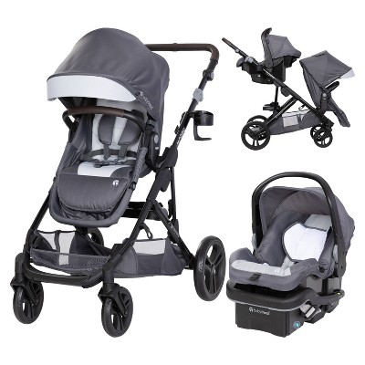 Baby Trend Morph Single to Double Modular Stroller Travel System