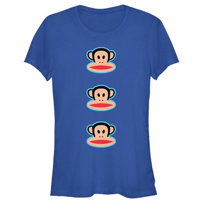 Juniors Womens Paul Frank Stacked Julius T-Shirt