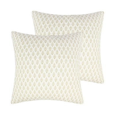 Emel Red Euro Sham Set of 2 - Levtex Home