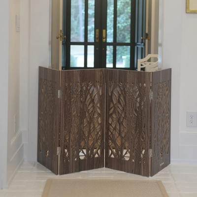 Cardinal Gates Decorative Freestanding Pet Gate - Expandable Indoor Barrier for Small to Medium Pets