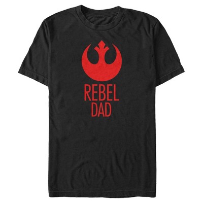Men's Star Wars: A New Hope Rebel Alliance Dad Logo T-Shirt