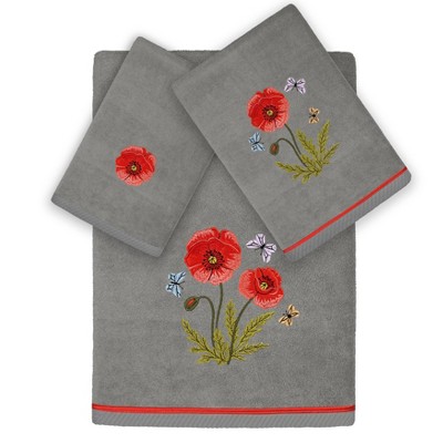 Polly Design Embellished Towel Set - Linum Home Textiles