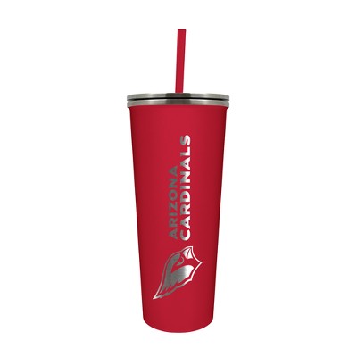 NFL Arizona Cardinals 24oz Skinny Tumbler with Straw