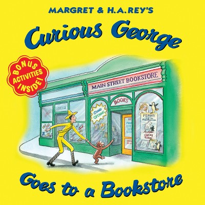 Curious George Goes to a Bookstore - by  H A Rey (Paperback)
