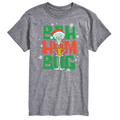 Men's - SpongeBob SquarePants - Squidward Bah Humbug Short Sleeve Graphic T-Shirt