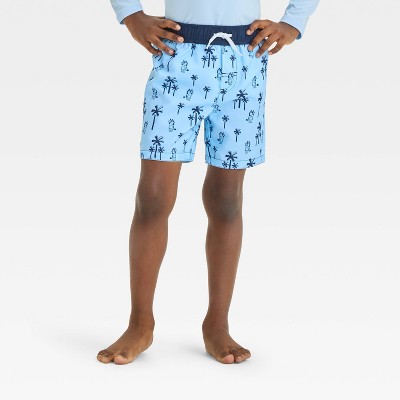 
Toddler Boys' Bluey Swim Shorts - Blue