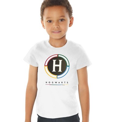 Toddler Boys' Harry Potter Hogwarts 'H' Logo Inverted T-Shirt