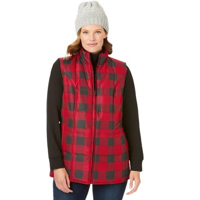Woman Within Quilted Vest