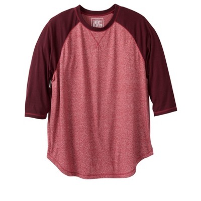 Liberty Blues by KingSize Crewneck Raglan Tee