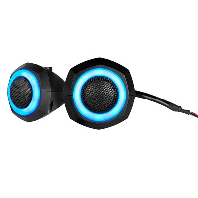 SSV Works UTL-TWTR Universal 1" Cage-Pod Tweeters w/RGB Ring for UTV Audio Systems