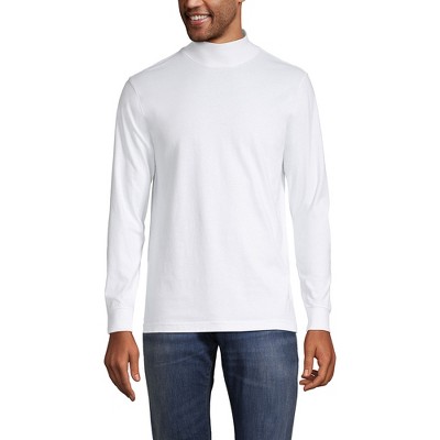Lands' End Men's Super-T Mock Turtleneck