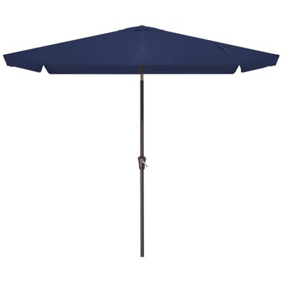 Hyleory 8' x 10' Rectangular Patio Umbrellas for Outdoor, Large Outdoor Patio Umbrellas with 6 Sturdy Ribs for Market, Garden, Pool